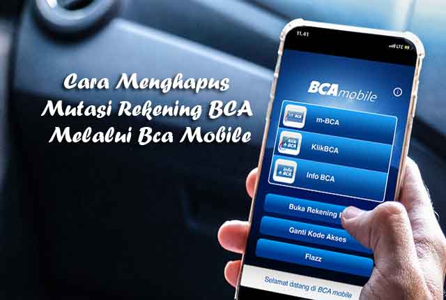 menghapus mutasi rekening bca melalui bca mobile