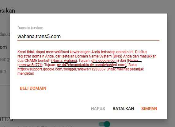 Cara Membuat Beberapa Subdomain di Domainesia