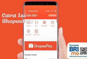 Cara Isi Shopeepay Lewat ATM BRI dan Brimo Mobile Banking