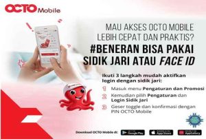 Cara Mengaktifkan Sidik Jari dan Face Id untuk Login Octo Mobile CIMB Niaga