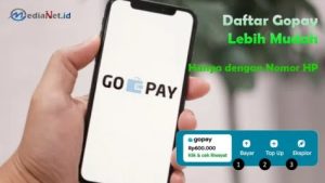 Cara Daftar Gopay Dengan Nomor HP Ternyata Gampang