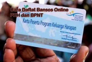 Cara Daftar Bansos Online