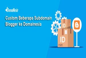 Cara Membuat Beberapa Subdomain Blogger di Domainesia Cukup Satu Domain Untuk Beberapa Bog