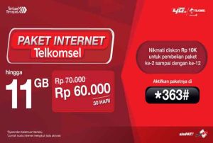 Paket Internet Telkomsel : Harga Paket, Kode Dial hingga Cara Cek kuota Murah