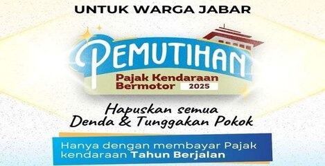 PEMUTIHAN DAN PENGHAPUSAN TUNGGAKAN PAJAK KENDARAAN 2025 : INI CARA DAN SYARATNYA