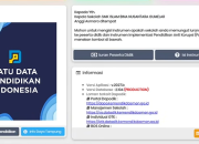Cara Update Dapodik 2027 B untuk Semua Sekolah, Ini Urutan Instal Patch dan Link Resminya