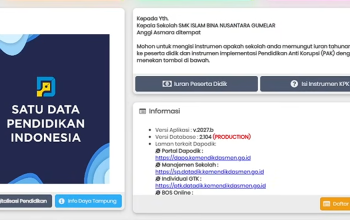 Cara Update Dapodik 2027 B untuk Semua Sekolah, Ini Urutan Instal Patch dan Link Resminya