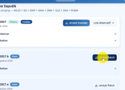 Patch Dapodik 2027.B Resmi Rilis, Jangan Salah Saat Download dan Instal