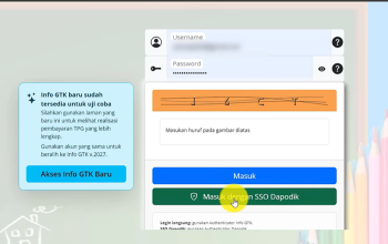 Cara Login Info GTK Terbaru Versi 2027 via SSO Dapodik dan Kendala Aktivasi 2FA