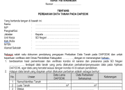 Contoh Format Surat Keterangan Kepala Sekolah Untuk Update Sarpras Dapodik 2027 File Word Doc