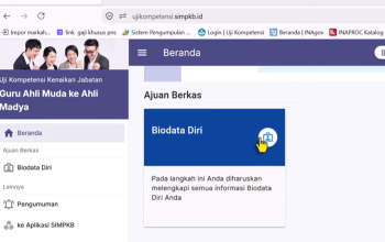 Cara Mengatasi Biodata Terkunci pada Pengisian UKKJ Guru Kemenag 2026