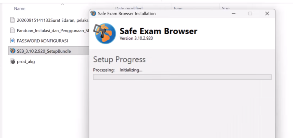 Cara Unduh dan Install Safe Exam Browser (SEB) AKGTK Madrasah 2026