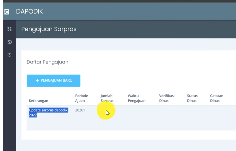 Panduan Update dan Pengajuan Data Sarpras Dapodik 2027 Lewat SP Dataik