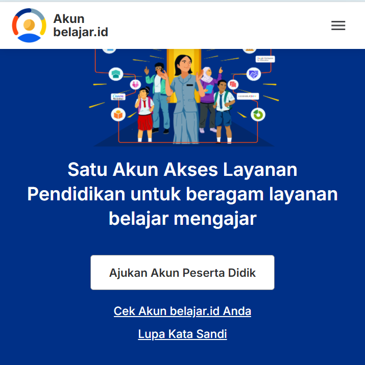 Cara Ajukan Akun Belajar.id Siswa Baru dan Solusi jika Data Peserta Didik Kosong
