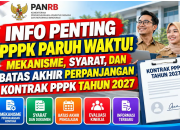 Syarat Perpanjangan Kontrak PPPK Paruh Waktu 2027, Bisakah Jadi Penuh Waktu?