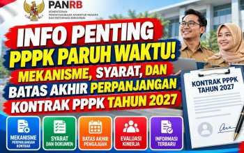 Syarat Perpanjangan Kontrak PPPK Paruh Waktu 2027, Bisakah Jadi Penuh Waktu?