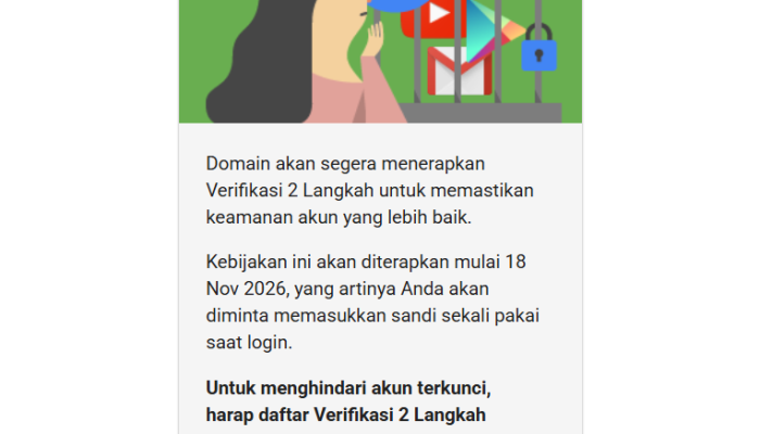 Cara Mengaktifkan Verifikasi 2 Langkah (2SV) Akun GWS Guru Kemenag, Jangan Sampai Terlambat!