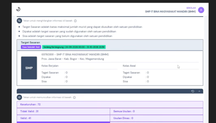 Cara Akses Menu Pengusulan Sekolah di Web PIP 2026, Penyebab Gagal Input, dan Solusinya