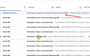 Cara Mengatasi Balasan Reset Password Simpeg 5 Kemenag Tidak Masuk Email dan Panduan Aktivasi OTP MFA 2026