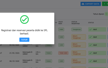 Cara Registrasi Reservasi Siswa di EMIS 4.0 ke Verval PD Tahun 2026 dan Solusi Kendalanya