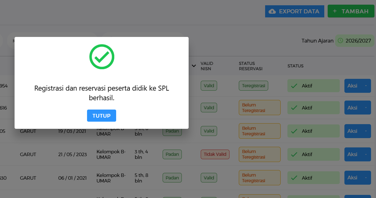 Cara Registrasi Reservasi Siswa di EMIS 4.0 ke Verval PD Tahun 2026 dan Solusi Kendalanya