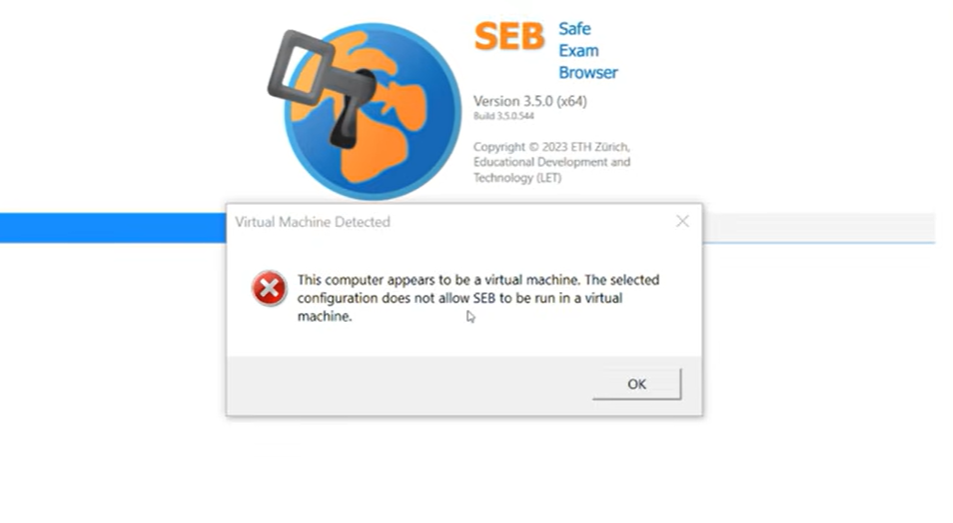 Solusi Error Virtual Machine Detected pada SEB AKGTK Kemenag 2026